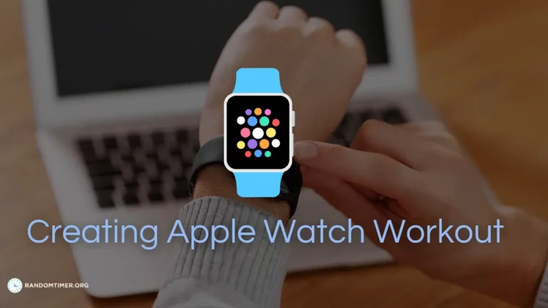 Apple watch interval timer