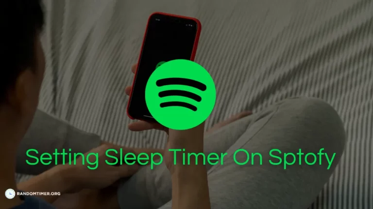 how to set a sleep timer on spotify